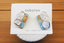 sobolon / イヤリング crystal