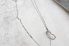 milo necklace -Silver-