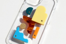 iPhone case【iP-011】YELLOW　- for 15pro -