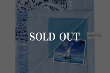 RUG&TOWEL PAISLEY Marina Blue