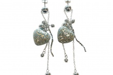 shell heart -Silver-