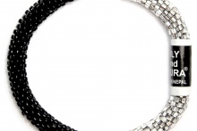Black and Silver Color Block