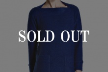 SLIVER KNIT DRESS R.Blue L