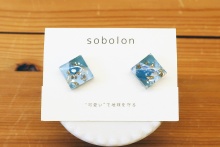 sobolon / イヤリングM Square