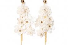 leather blossom  -White-