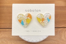 sobolon / ピアスL Heart