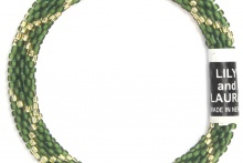 CRISS CROSS Matte Olive with Gold