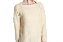 SLIVER KNIT DRESS Off-white L