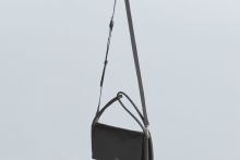 【YArKA】real leather rope cross 2way shoulder and hand bag