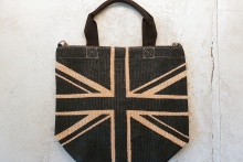 ジュートバッグ ectan「union jack」