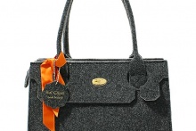 Felt Bag - Dark Grey -