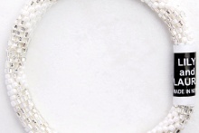 BIG DIAMONDS White & Silver