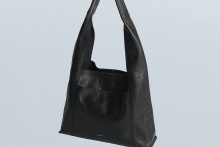 【YArKA】real leather one shoulder tote bag