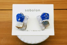 sobolon / ピアス crystal