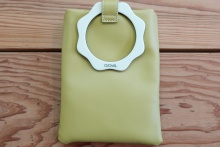 FLOWER POCHETTE (shoulder bag)　- Mustard -