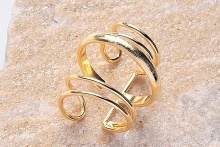 combi earcuff -Gold-