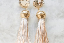 nest tassel pierce -Gold-