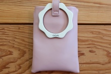 FLOWER POCHETTE (shoulder bag)　- Pink -