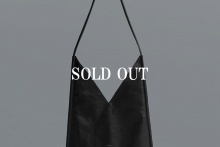 real leather onehandle tote triangle bag