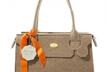 Felt Bag - Beige -