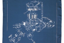 BRITZ MOTORCYCLES × A PIECE OF CHIC BLUE PRINT