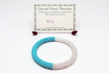 Bi-Color Turquoise×Silver V