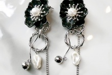 glow flower -Silver-