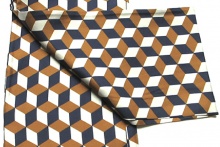 CUBE Navy/Occre/White