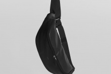 real leather big size body bag