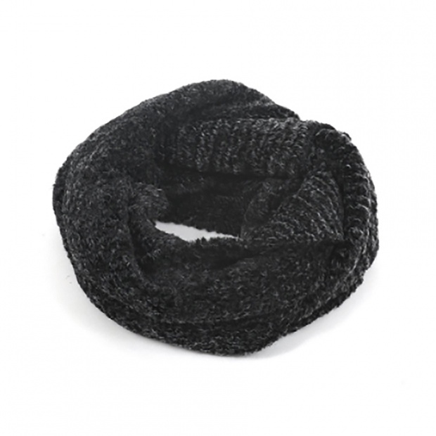 【general design made】MIX FUR SNOOD  -Black-