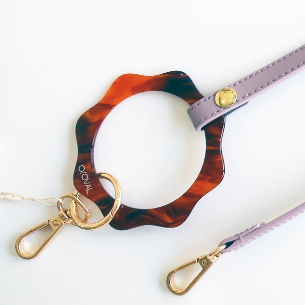 FLOWER SMARTPHONE STRAP　-Lilac-