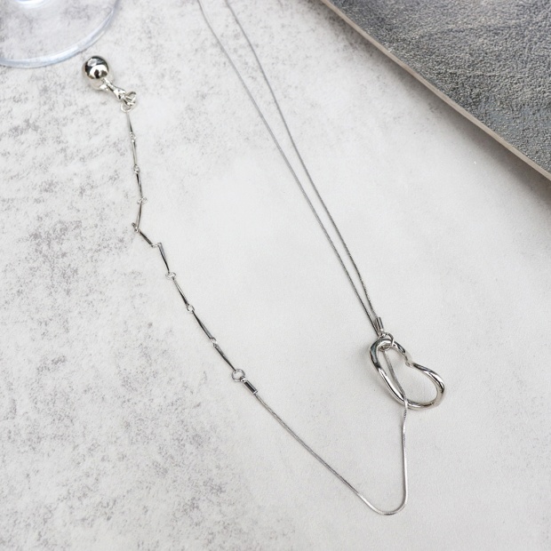 milo necklace -Silver-