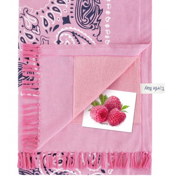 RUG&TOWEL　PAISLEY　Flamingo Pink