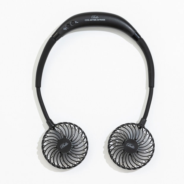 【Bello】FOLDING FAN　- Black -