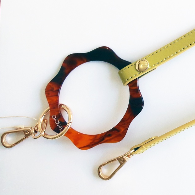 FLOWER SMARTPHONE STRAP　-Mustard-