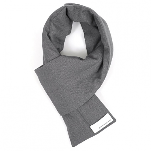 【general design made】DOWN CRAVAT  -Gray-