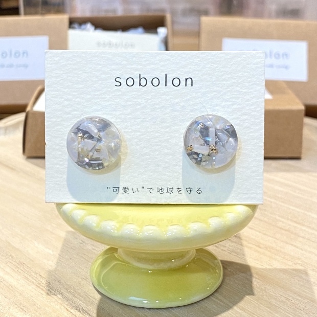 sobolon / ピアスM Circle