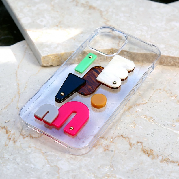 iPhone case【iP-009】IVORY　- for 15ProMax -