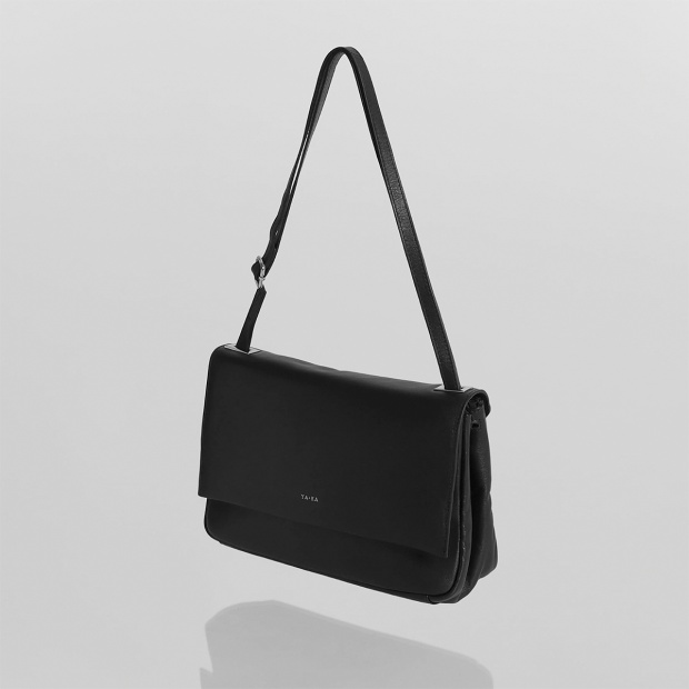 real leather 2way retro bag