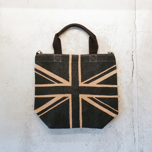 ジュートバッグ ectan「union jack」