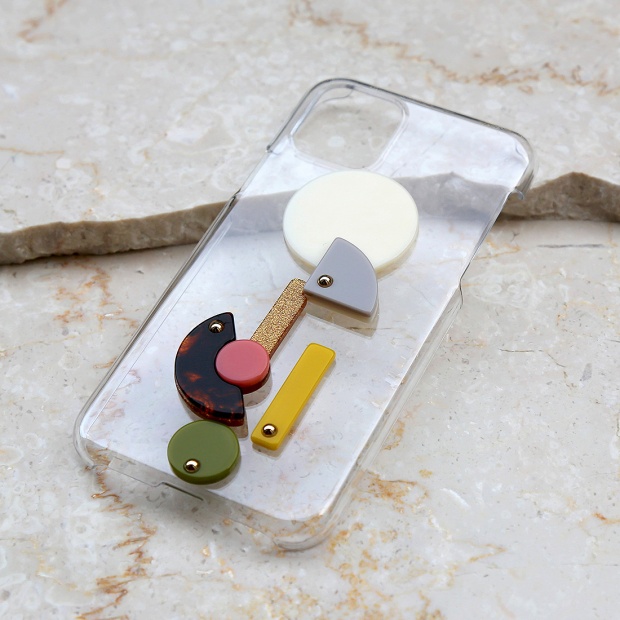 iPhone case【iP-001】IVORY　- for 14 -