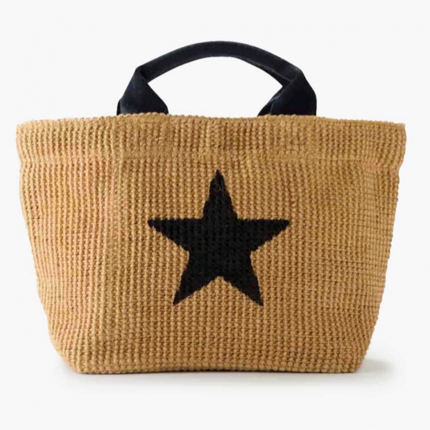 ジュートバッグ XS「STAR」