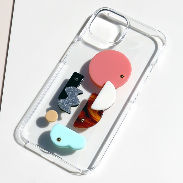 iPhone case【iP-013】PINK　- for 14pro -