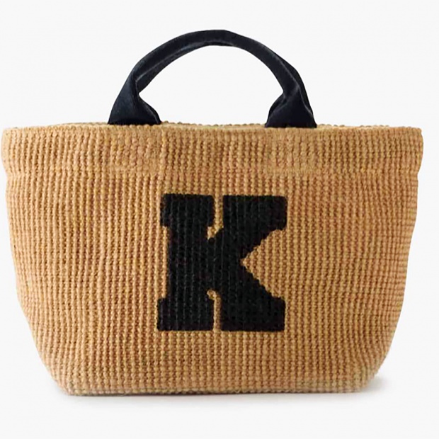 ジュートバッグ「K」