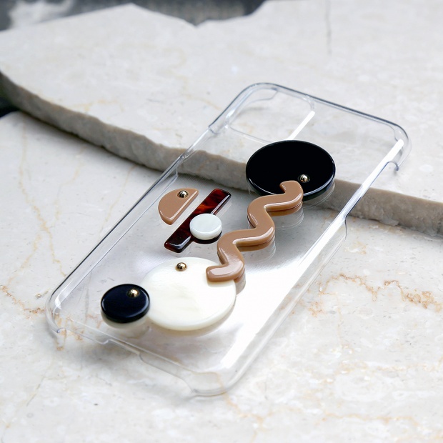 iPhone case【iP-003】BLACK　- for 16pro -