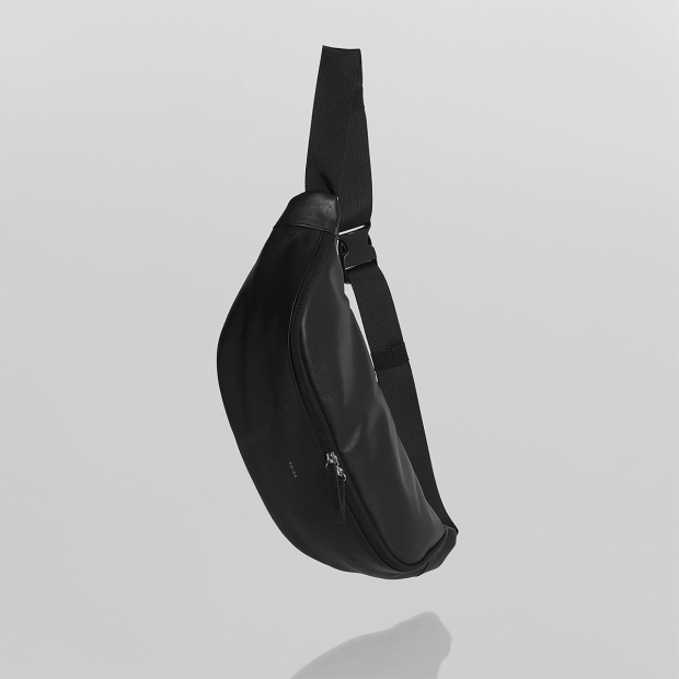 real leather big size body bag